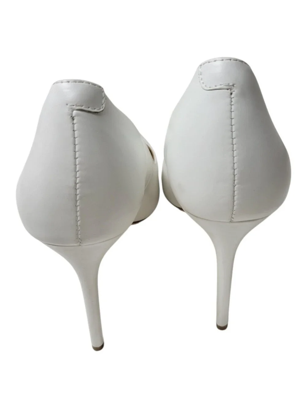 Tony Bianco Anja Milk Capretto Pointed Stiletto Shoes Size 9